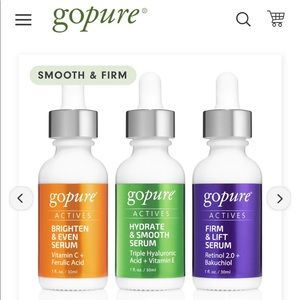 GoPure Serums Trio Set - NEW